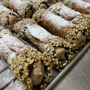 Hazelnut Cannoli