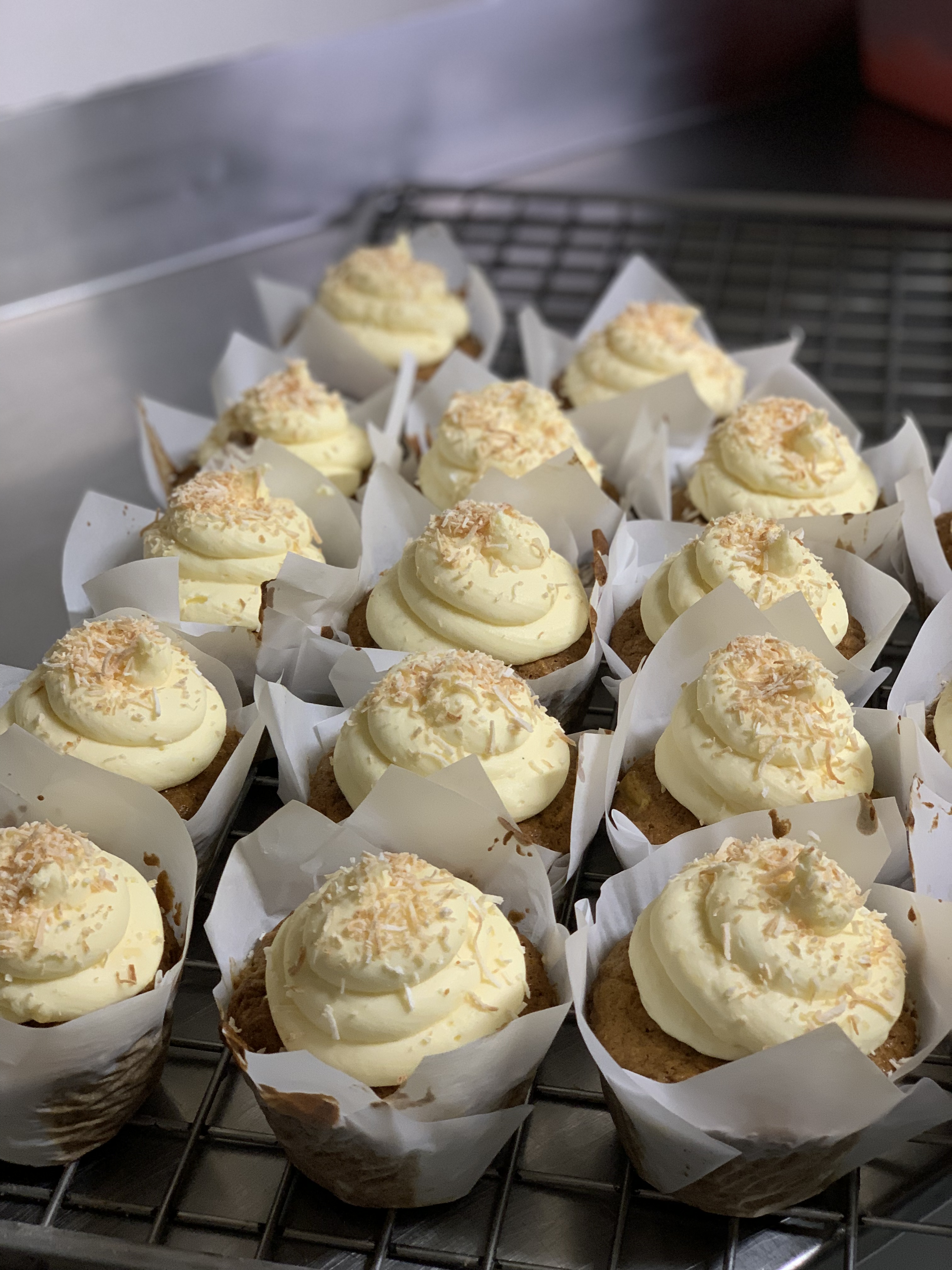 Carrot Cake & Cream Cheese Icing Muffin